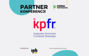 plakat promujący KPFR jako partnera Firmy Przyszłości