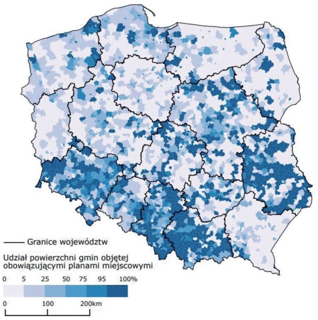 mapa kraj