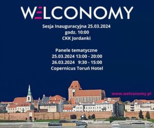 Plakat promujący Welconomy