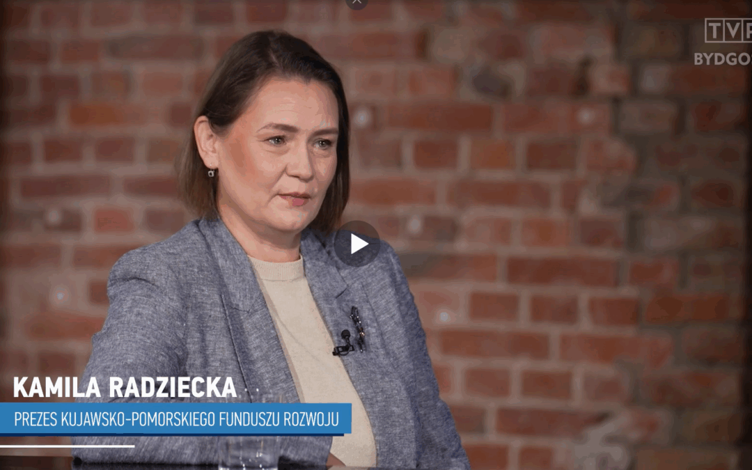 O perspektywach współpracy – wywiad w Biznes to Biznes z Prezes KPFR w TV3 Bydgoszcz