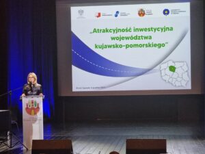 KPFR zdjęcie z konferencji pt. „Atrakcyjność inwestycyjna województwa kujawsko-pomorskiego”
