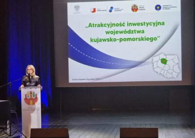 KPFR zdjęcie z konferencji pt. „Atrakcyjność inwestycyjna województwa kujawsko-pomorskiego”