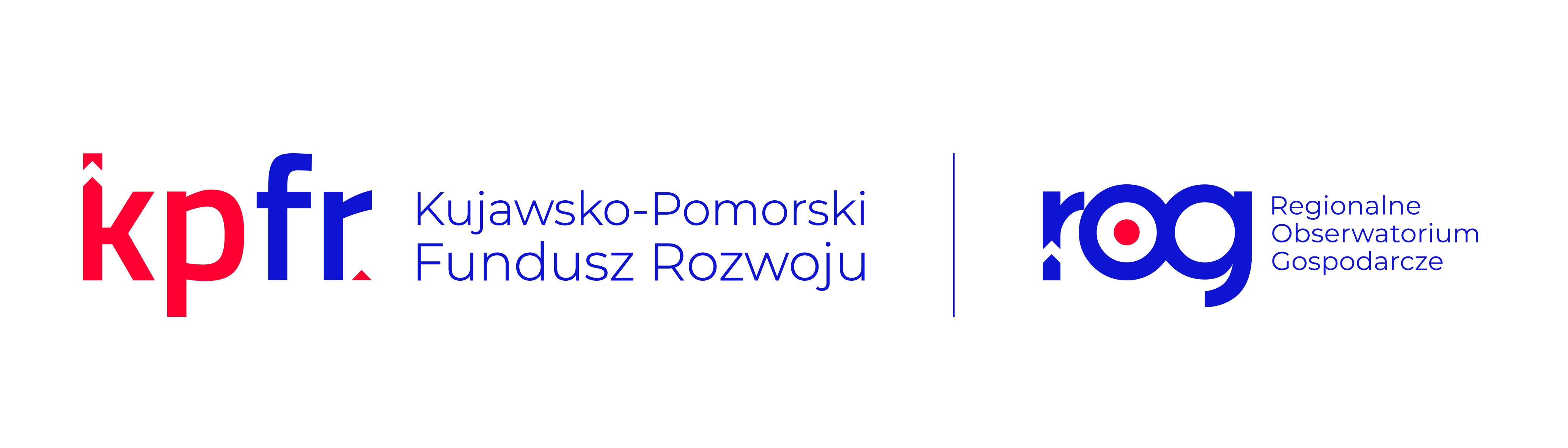 logo Kujawsko Pomorskiego Funduszu rozwoju i regionalnego obserwatorium Gospodarczego
