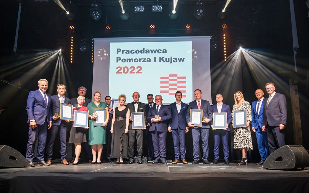 Pracodawca Pomorza i Kujaw 2022 – biznesowe tytuły dla firm z regionu