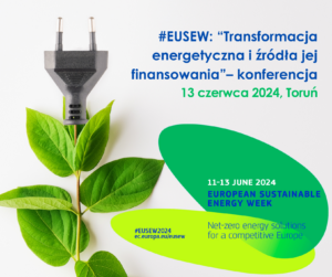 grafika promująca konferencję Transformacja energetyczna