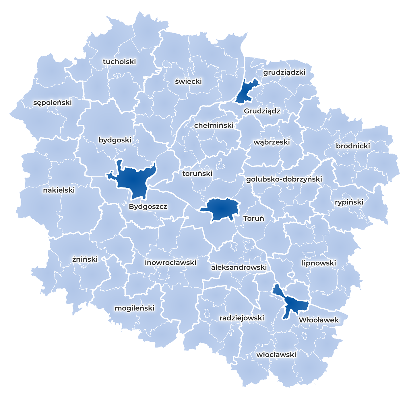 region kujawsko-pomorski (mapa)