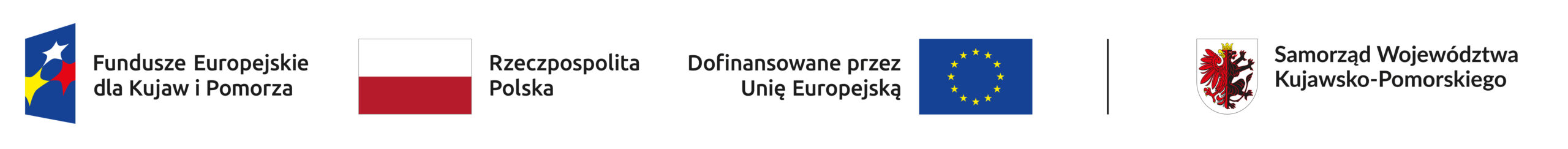 oficjalny logotyp projektów unijnych w ramach perspektywy finansowej 2021-2027 w kolorze w orientacji poziomej